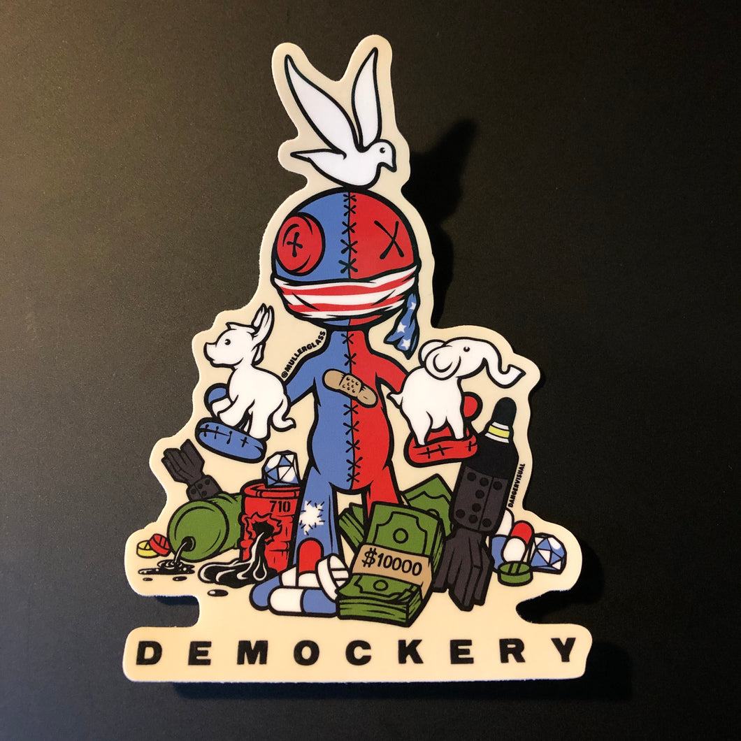 DEMOCKERY Sticker