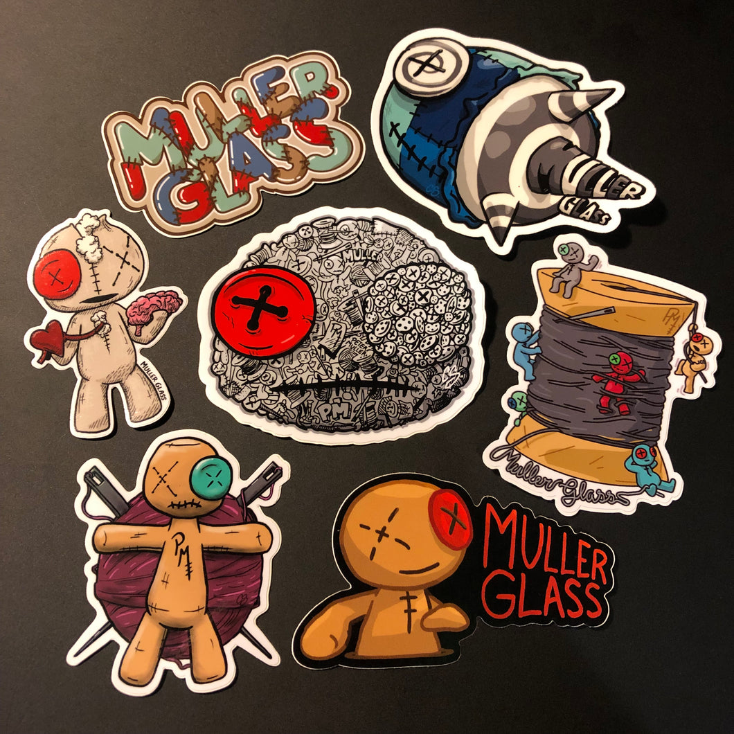 Sticker 7 Pack