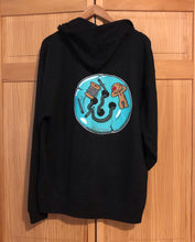 Load image into Gallery viewer, Teal Button Hoodie

